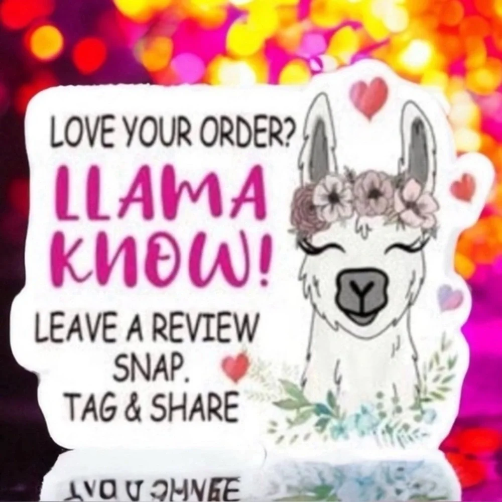 40 Love your order Stickers!